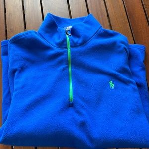Mens XXL Polo RL performance fleece pullover.
